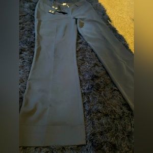 Black bell bottom dress pants